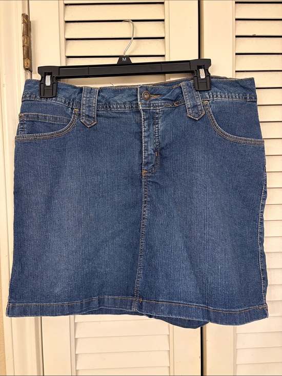 St. John's Bay Dresses & Skirts - Classic Denim Skort in Medium Blue